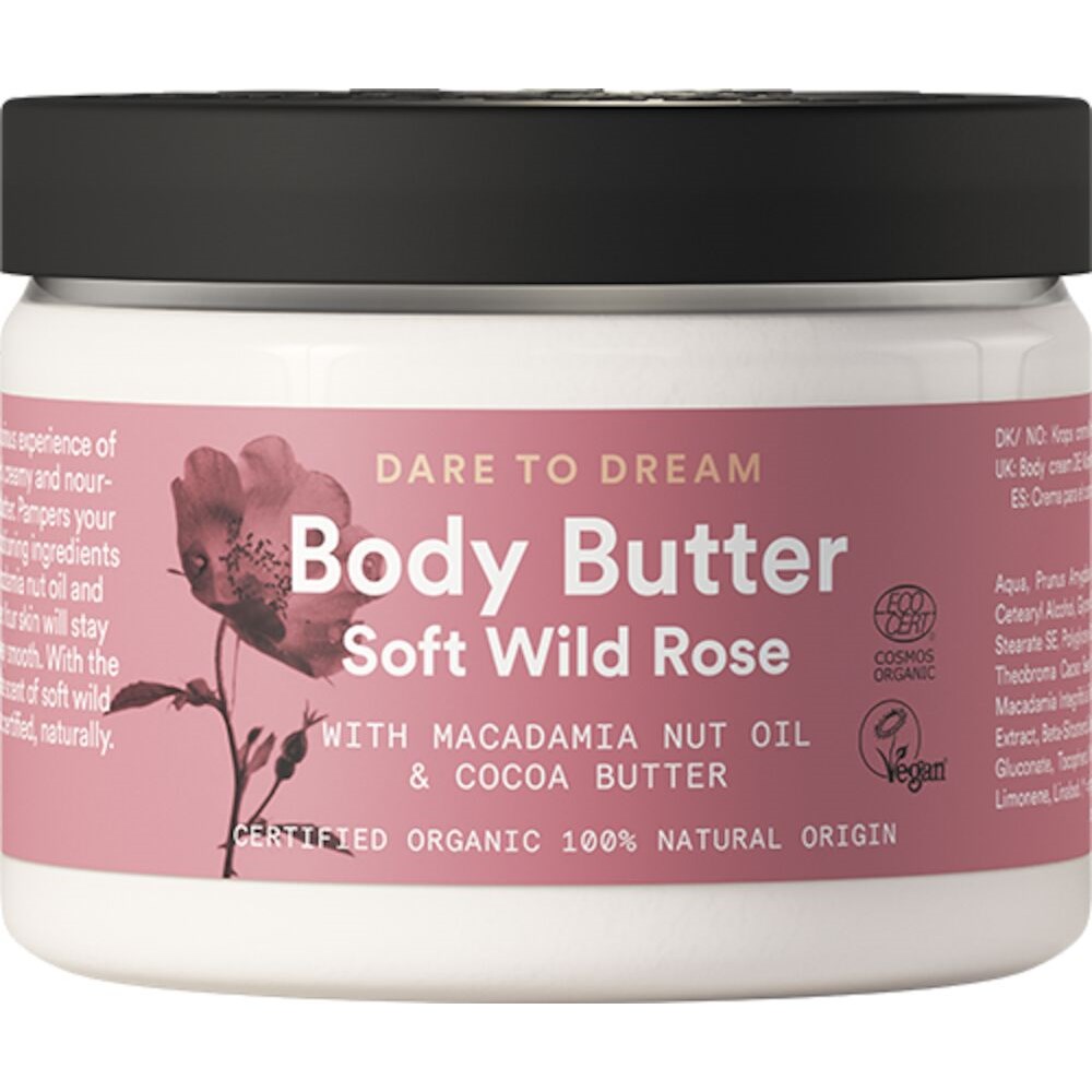 Läs mer om Urtekram Dare To Dream Soft Wild Rose Bodybutter 150 ml