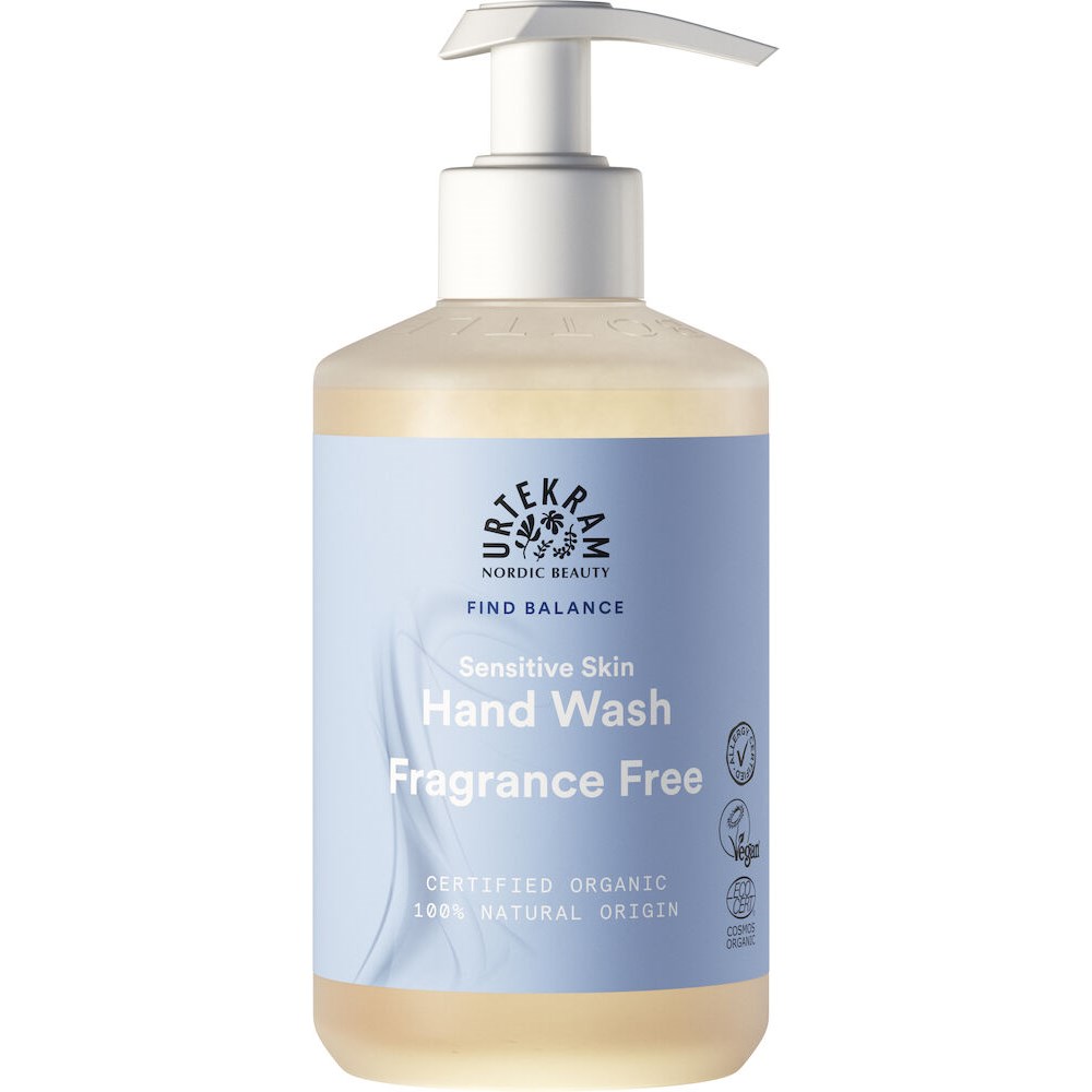 Läs mer om Urtekram Find Balance Fragrance Free Hand Wash 300 ml