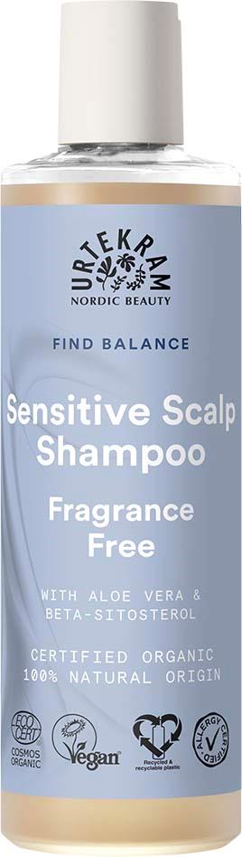 Urtekram Fragrance Free Shampoo 250 ml