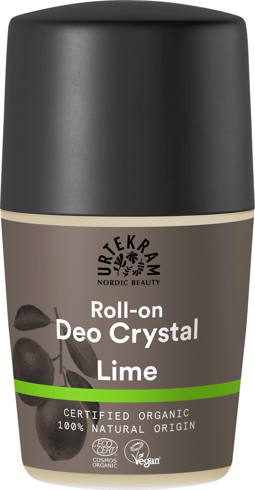 Urtekram Lime Deo Crystal Roll-on 50 ml