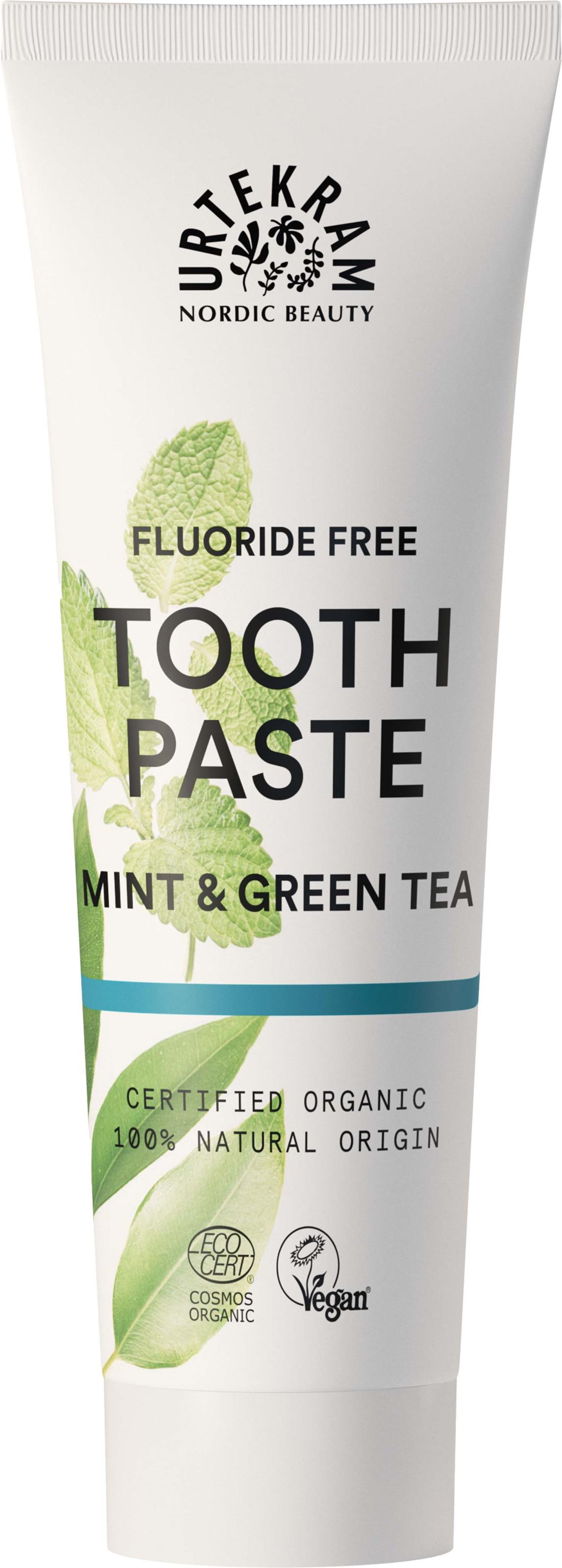 Urtekram Mint Green TeaToothpaste 75 ml