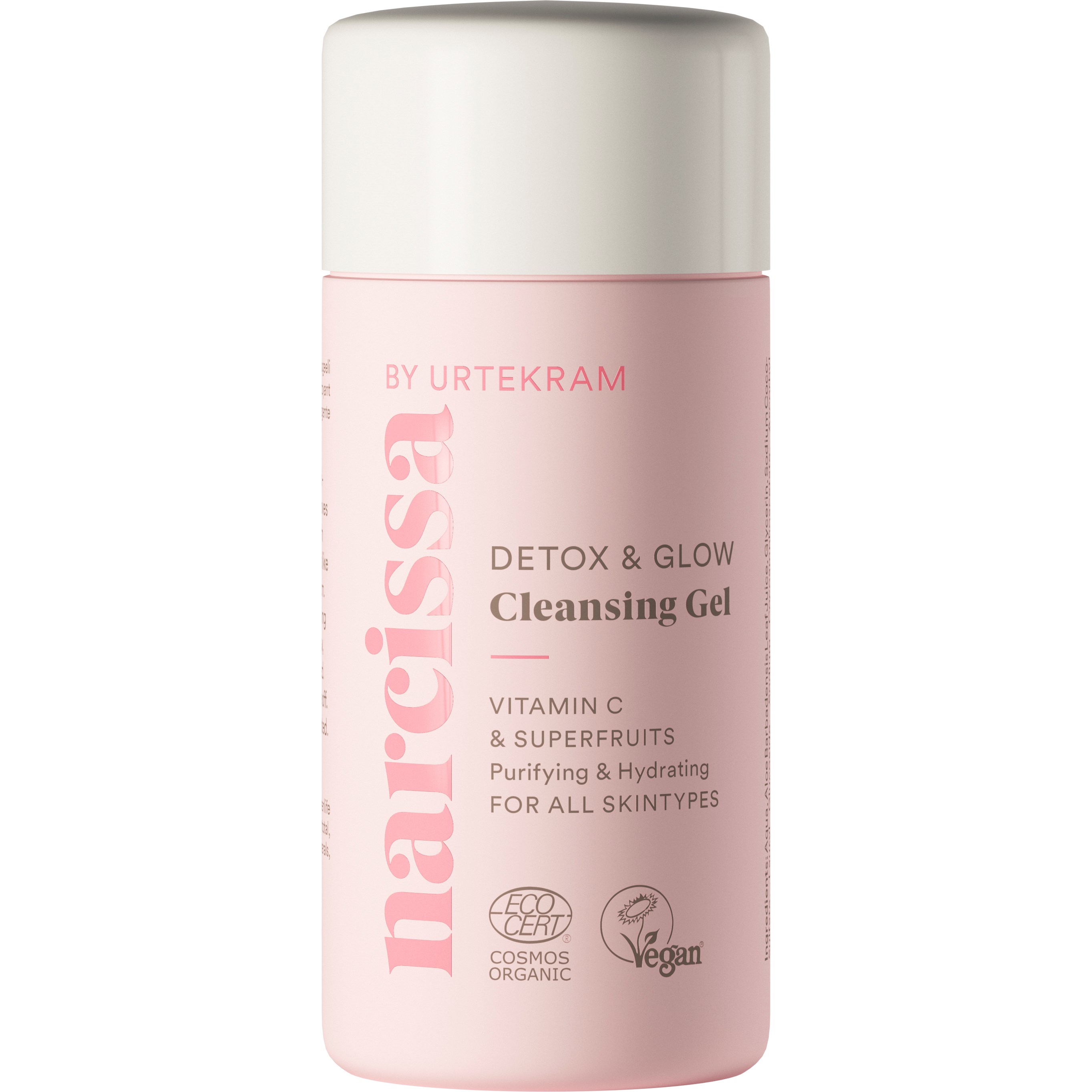 Urtekram Narcissa Detox Glow Cleansing gel 150 ml