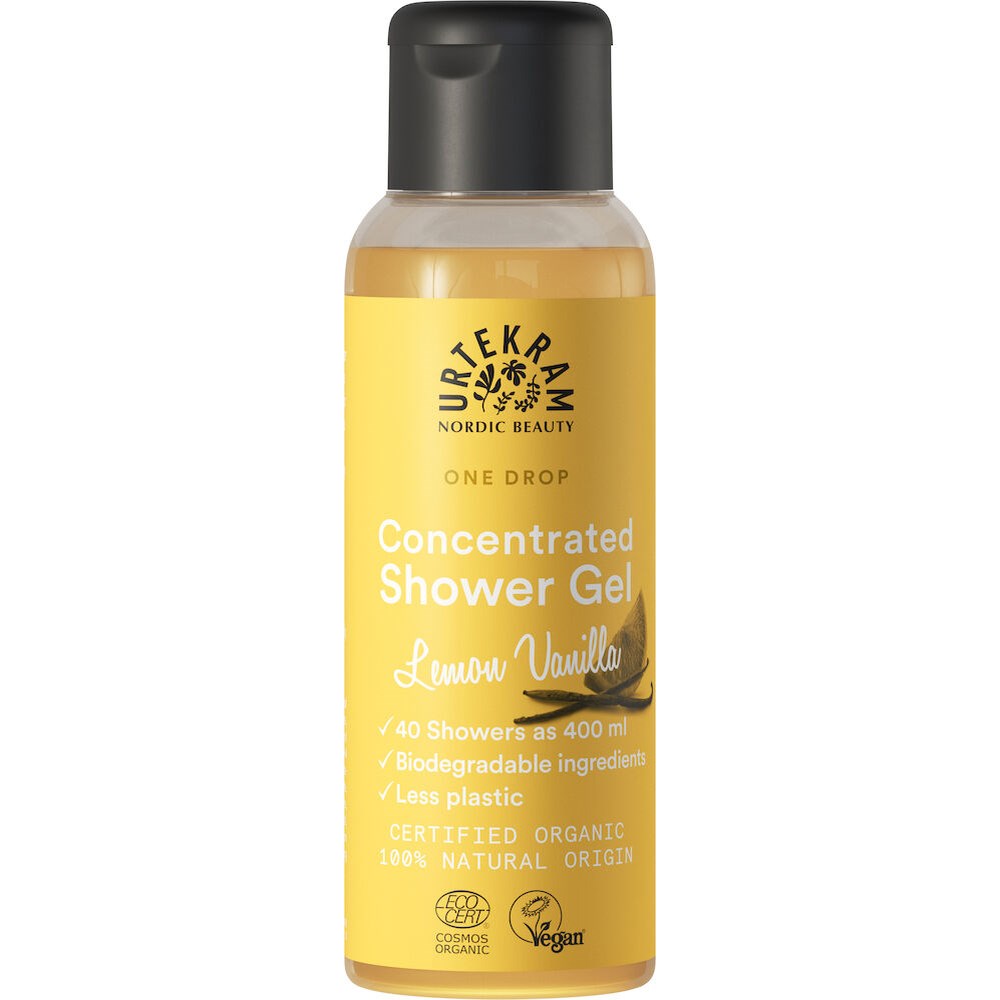 Läs mer om Urtekram Concentrated Shower Gel Lemon Vanilla 100 ml