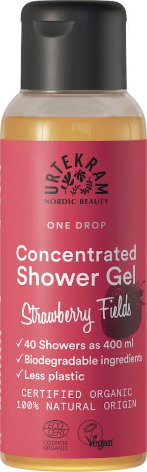 Urtekram Nordic Beauty Concentrated Shower Gel Strawberry Fi