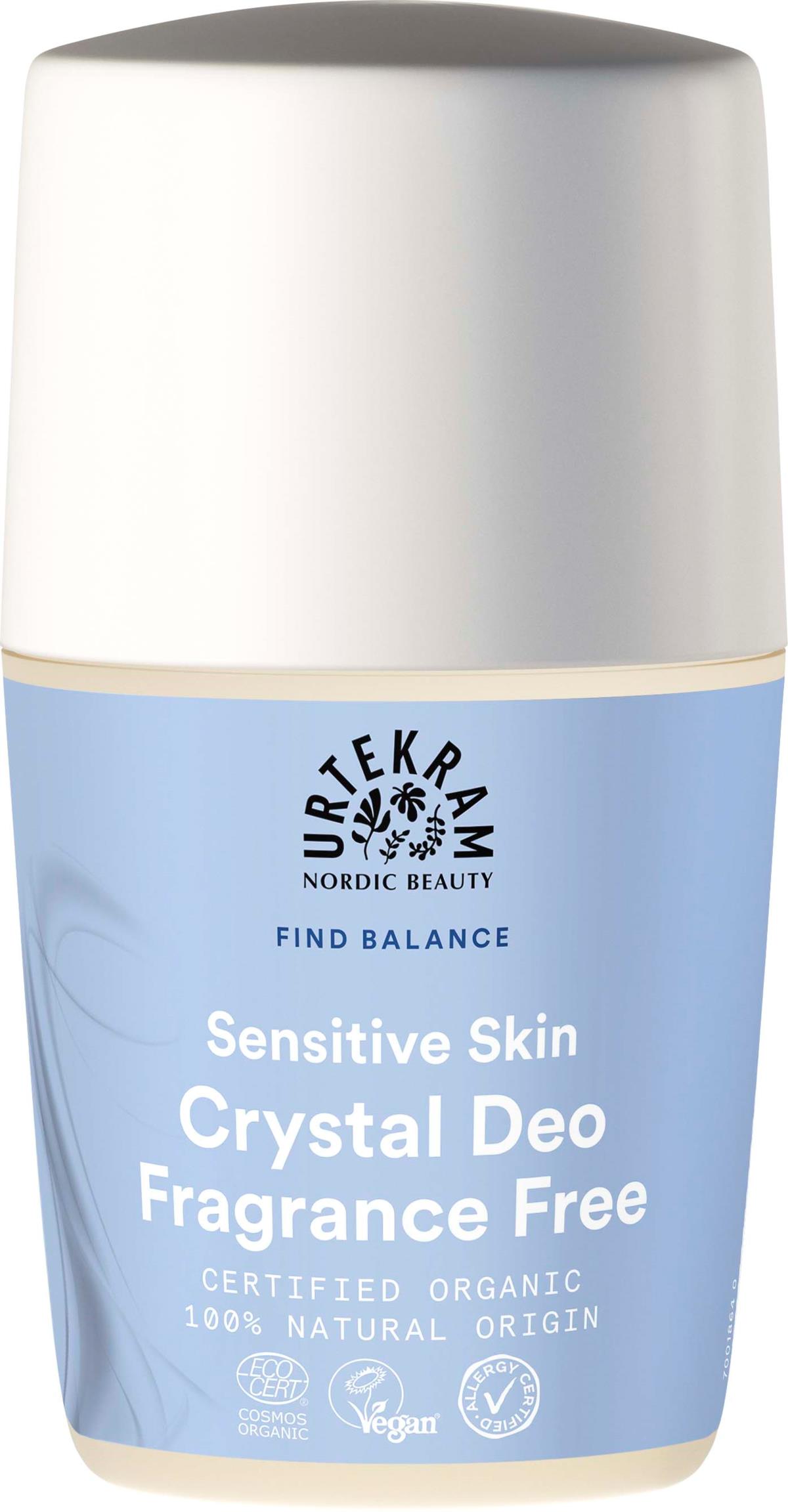 Urtekram Fragrance Free Deo 50 ml
