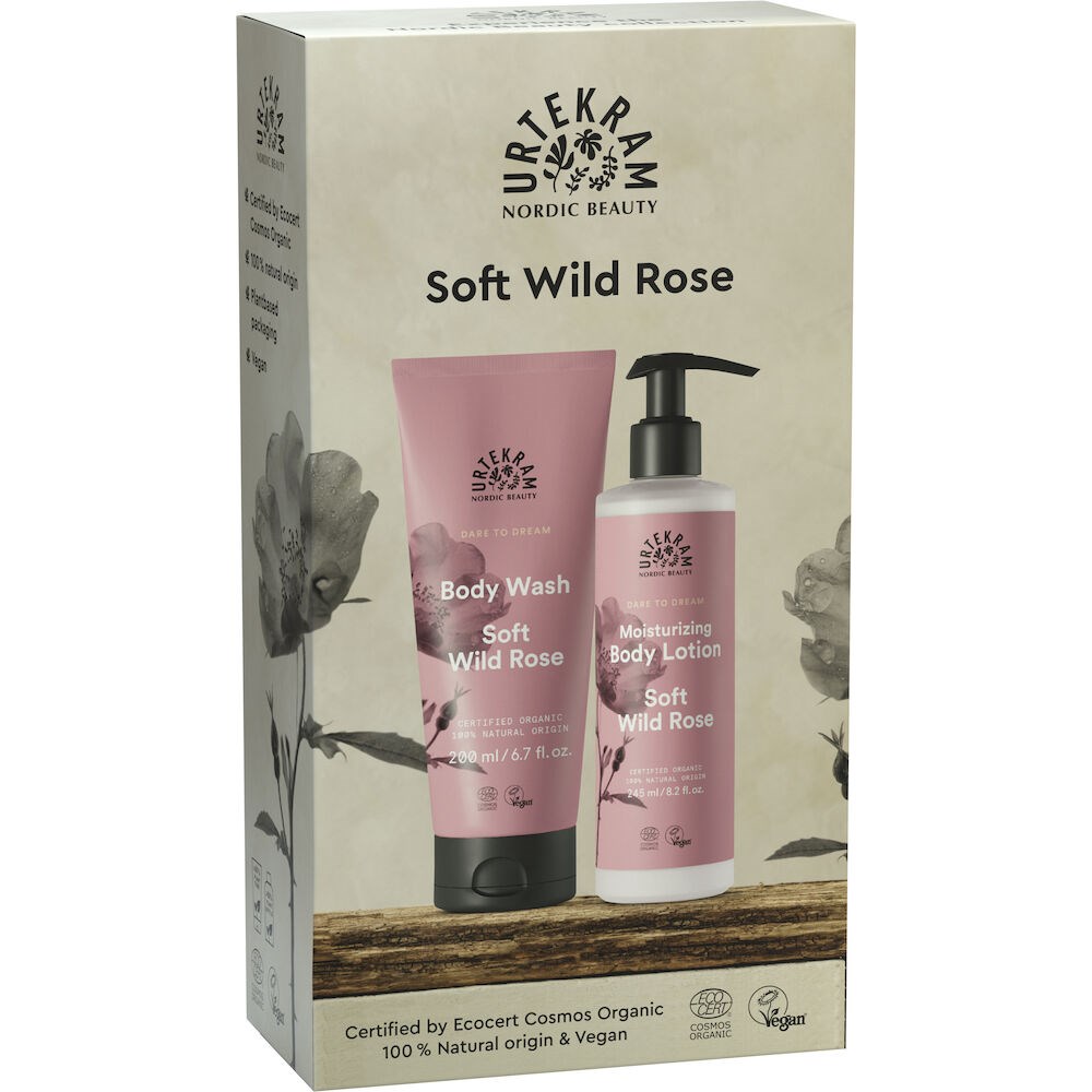 Läs mer om Urtekram Dare To Dream Giftbox Soft Wild Rose Body Care