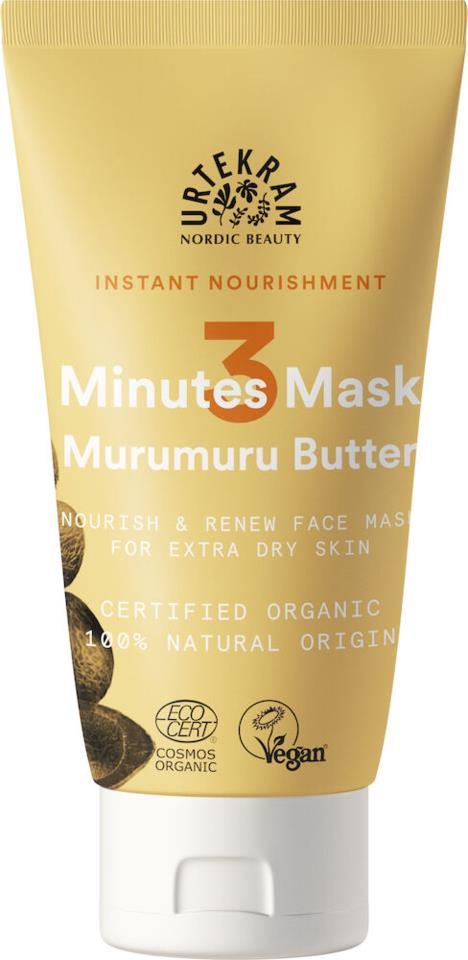 Urtekram Nordic Beauty Instant Nourishing Face Mask 75 ml