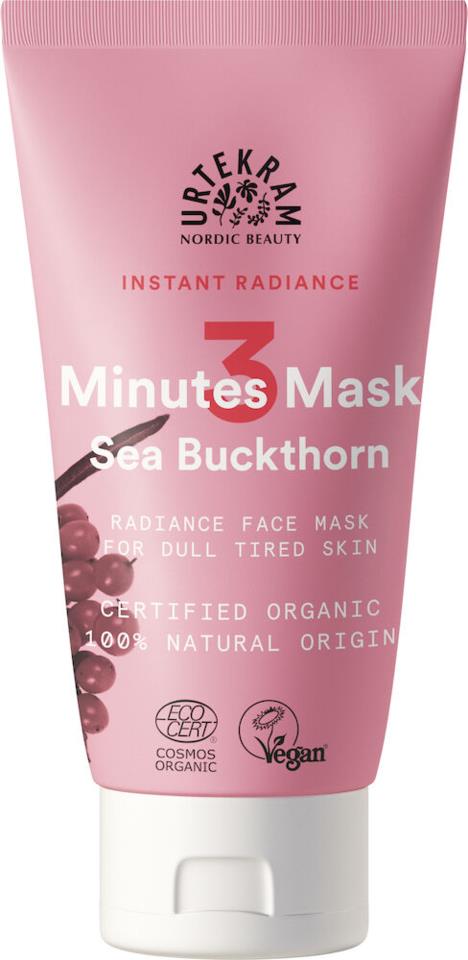 Urtekram Nordic Beauty Instant Radiance Face Mask 75 ml