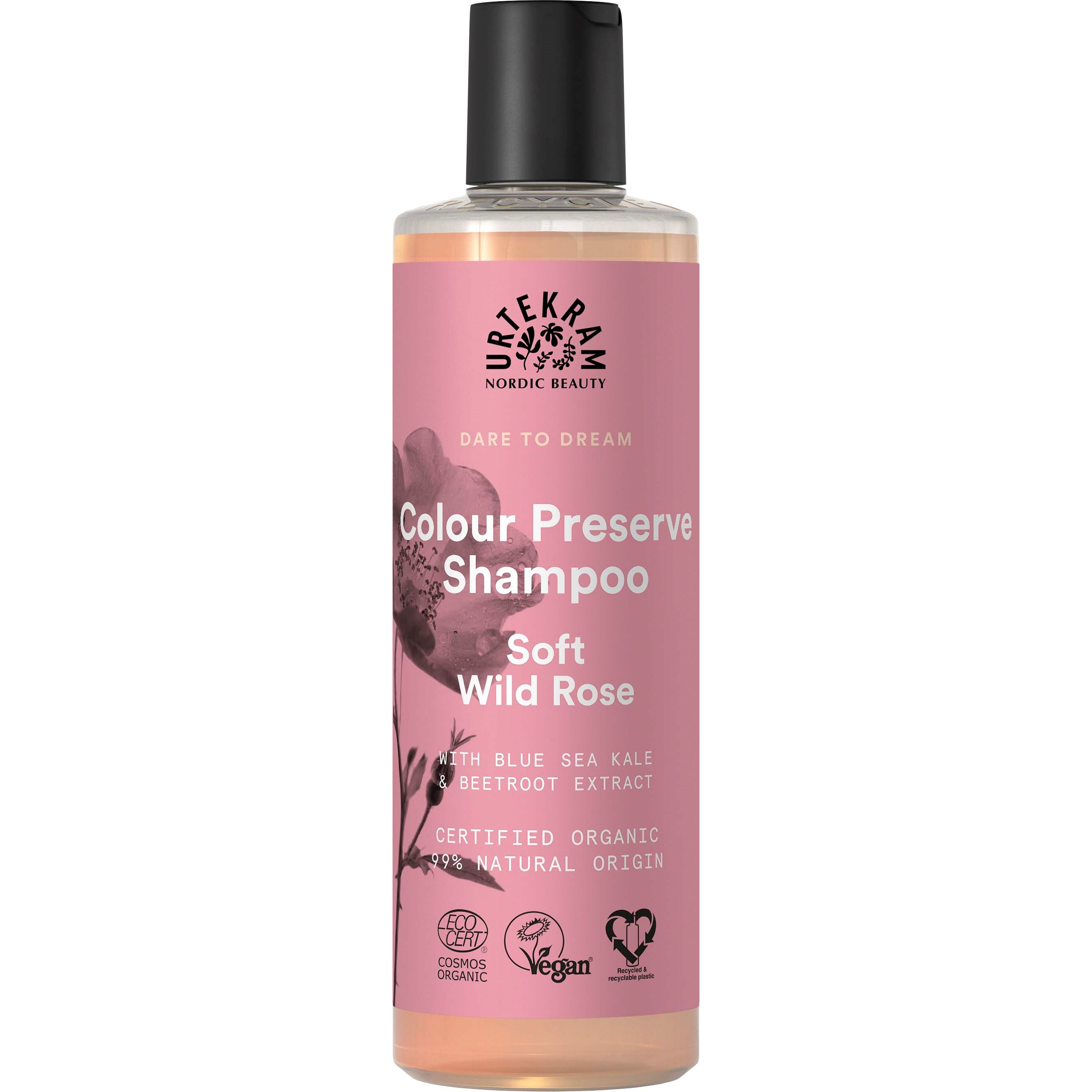 Urtekram Soft Wild Rose Dare to Dream Shampoo 250 ml