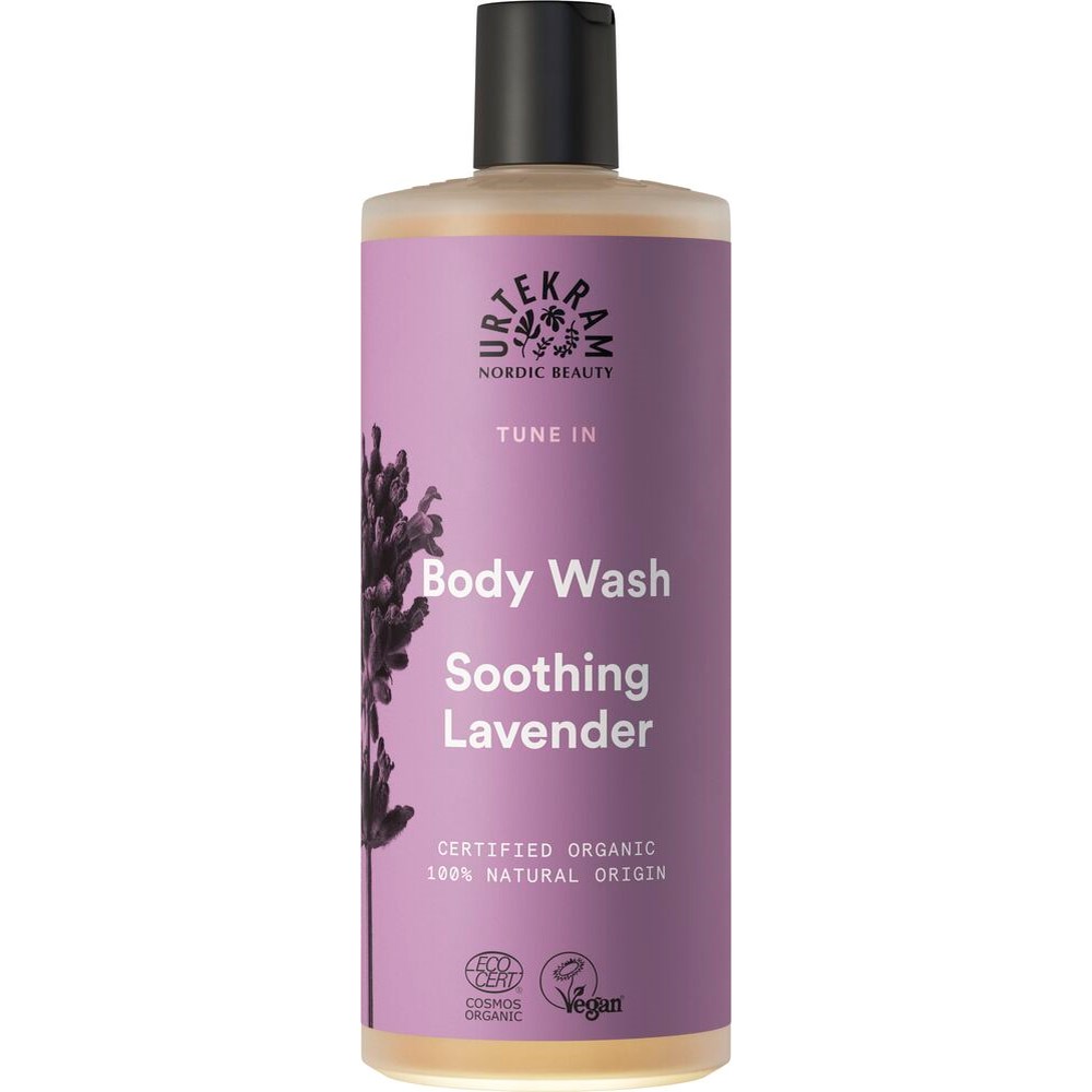 Läs mer om Urtekram Tune In Soothing Lavender Body Wash 500 ml