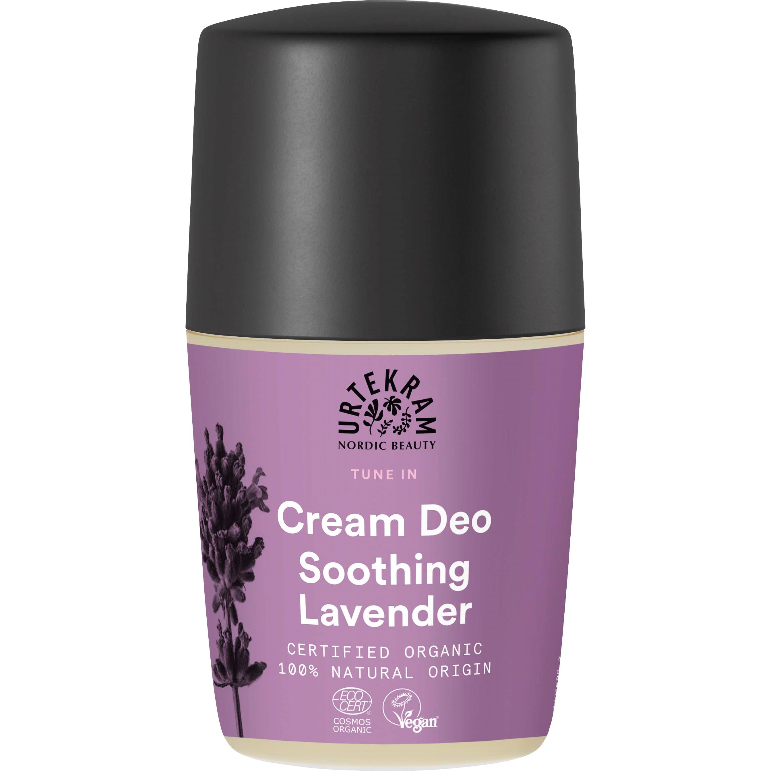 Urtekram Cream deo Soothing Lavender • 50ml.