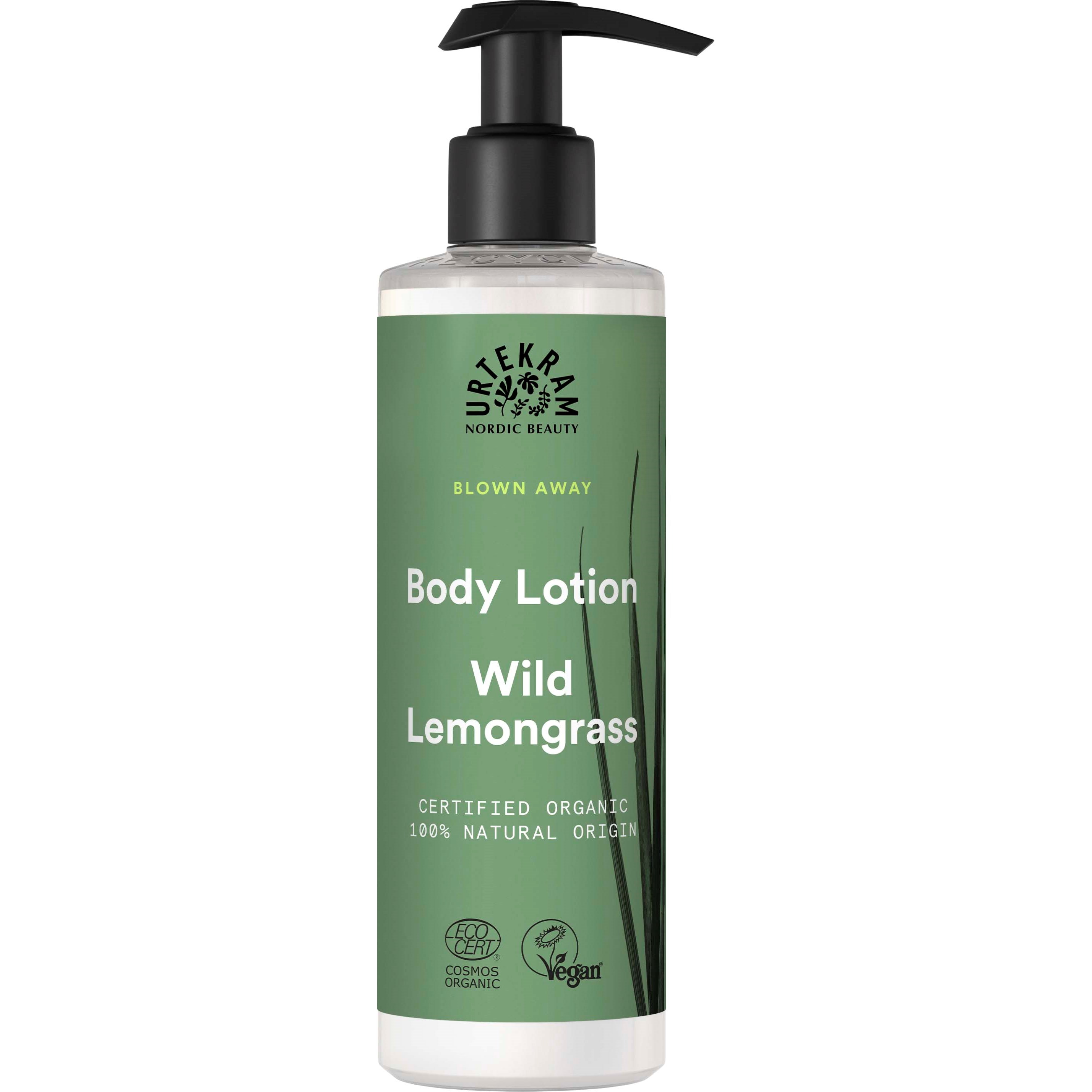 Urtekram Bodylotion Wild Lemongrass • 245ml.