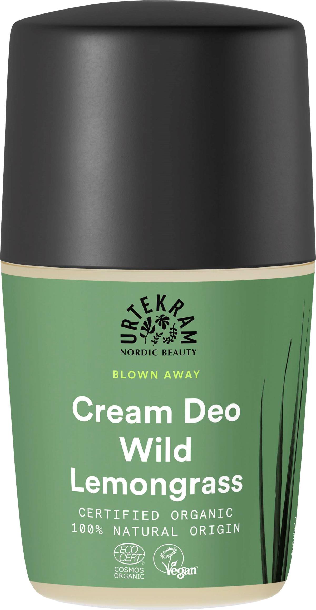 Urtekram Wild Lemongrass Cream deo 50 ml