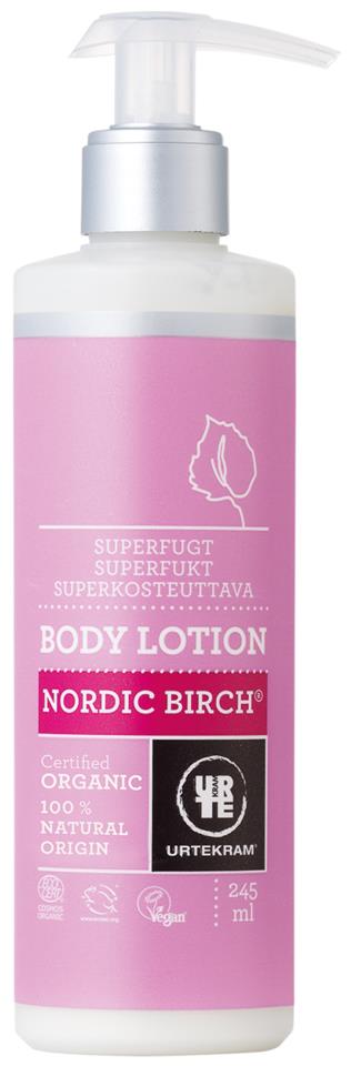 Urtekram Nordic Birch Body Lotion Moisturizing