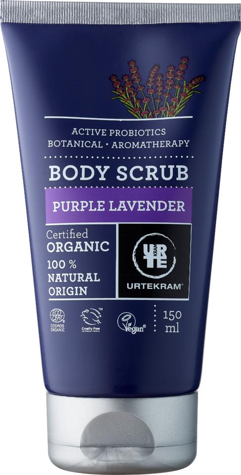 Urtekram Purple Lavender Body Scrub EKO 150 ml