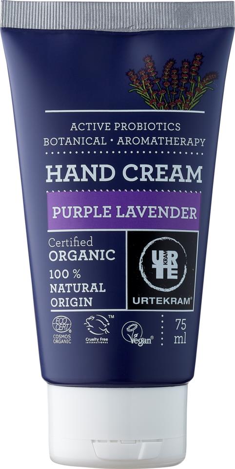 Urtekram Purple Lavender Hand Cream ØKO 75 ml