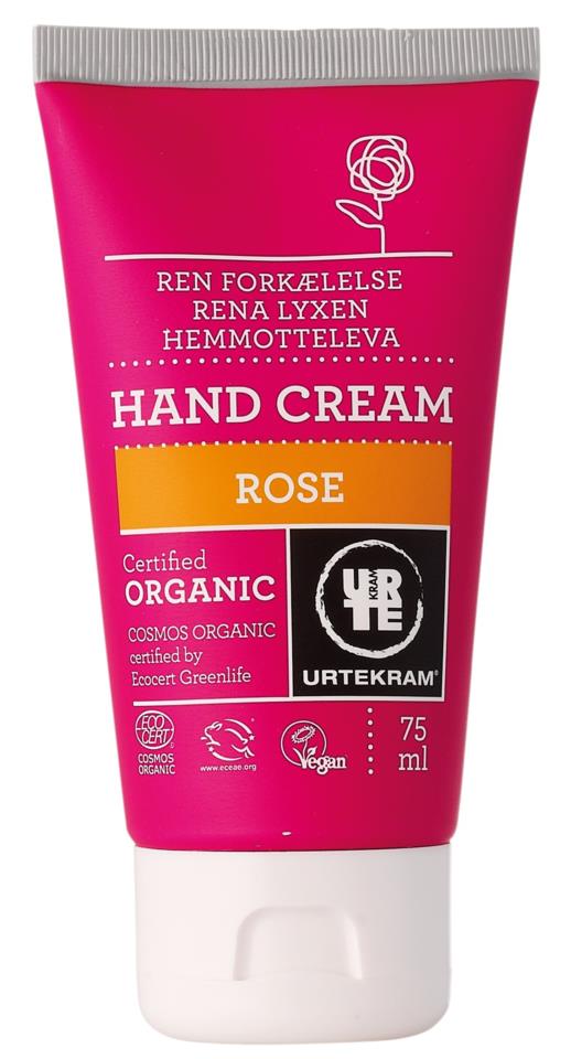 Urtekram Rose Hand Cream 75ml 