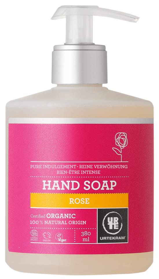 Urtekram Rose Hand Soap 380ml 