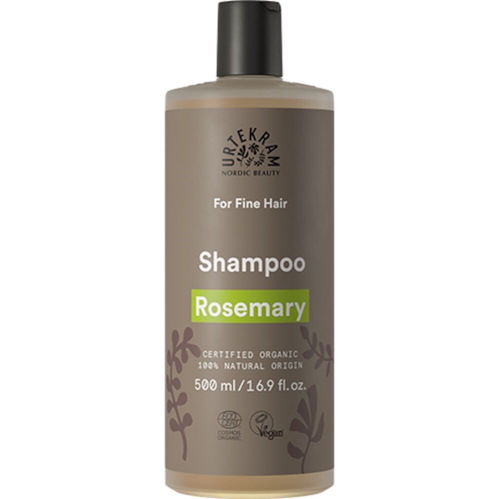 Urtekram Shampoo Rosemary - Fine Hair, 500 ml