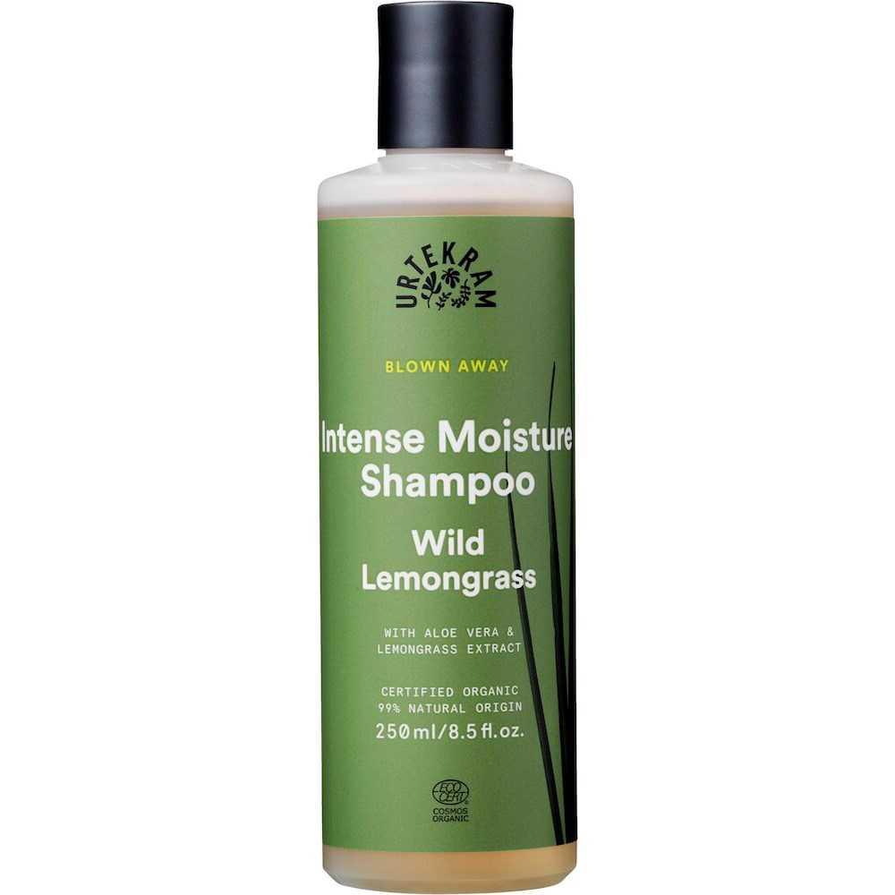 Urtekram Blown Away Wild Lemongrass Intense Moisture Shampoo 250 ml
