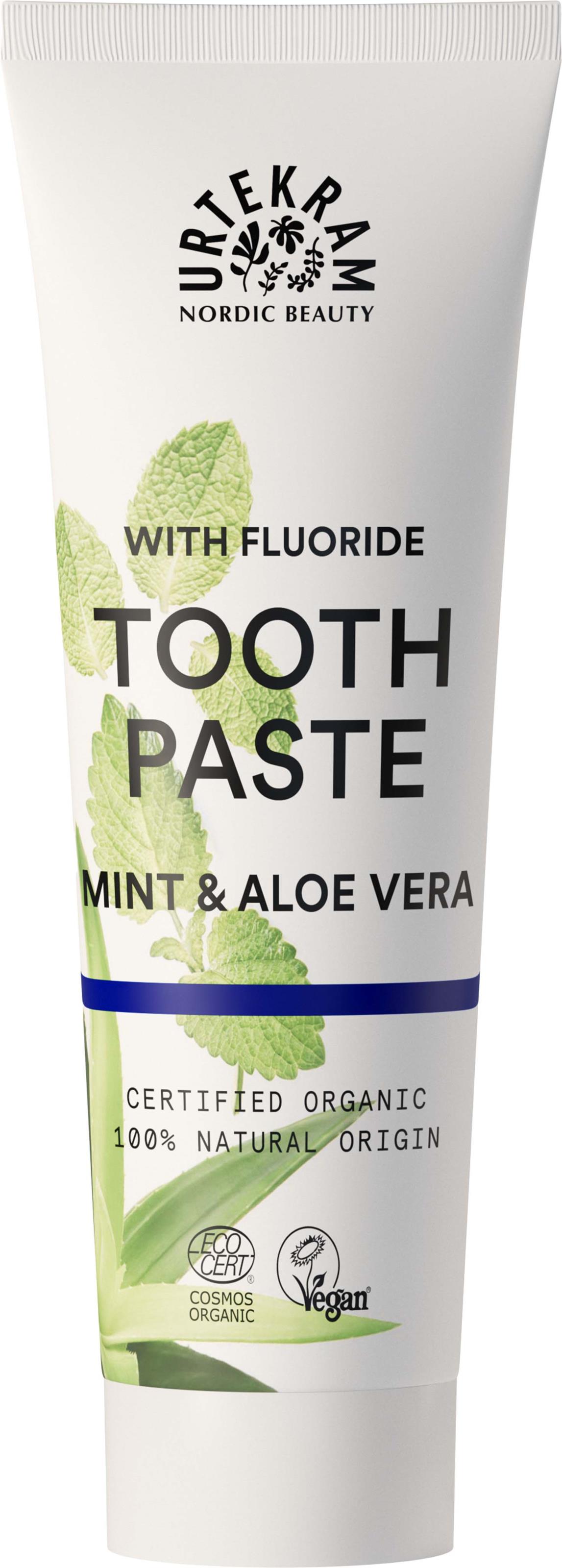 Urtekram Mint Toothpaste With Fluor 75 ml