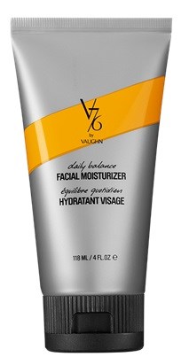 En tub med Vichy Daily Balance Facial Moisturizer i silver- och orange förpackning.