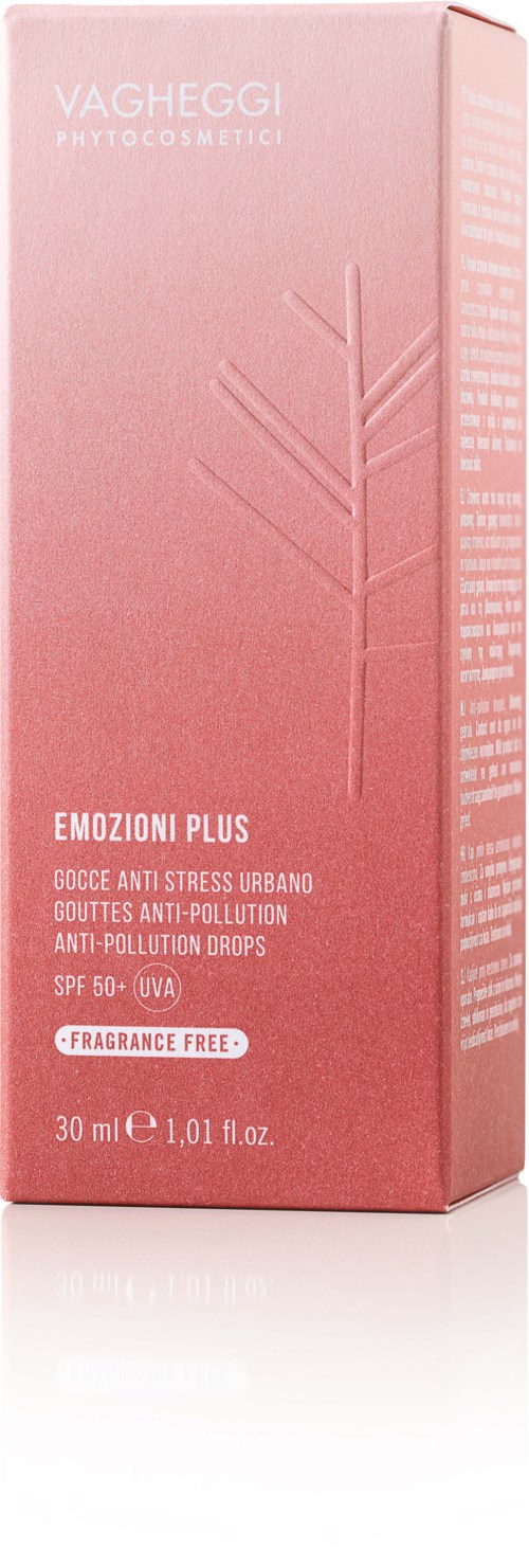 VAGHEGGI EMOZIONI PLUS Anti-Pollution Drops SPF50+ 30 ml
