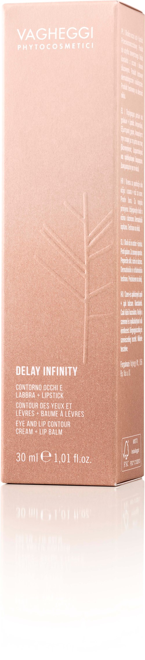 VAGHEGGI DELAY INFINITY Eye And Lip Contour Cream + Lip Balm 30 ml