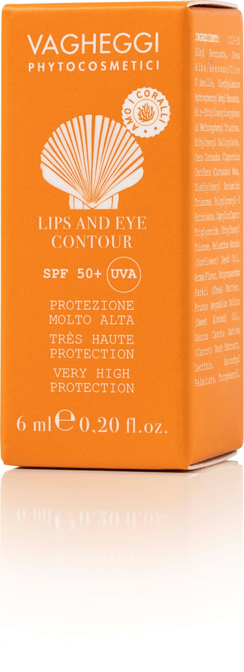 VAGHEGGI SUMMER PARADISE Lips And Eye Countour SPF 50+ 6 ml