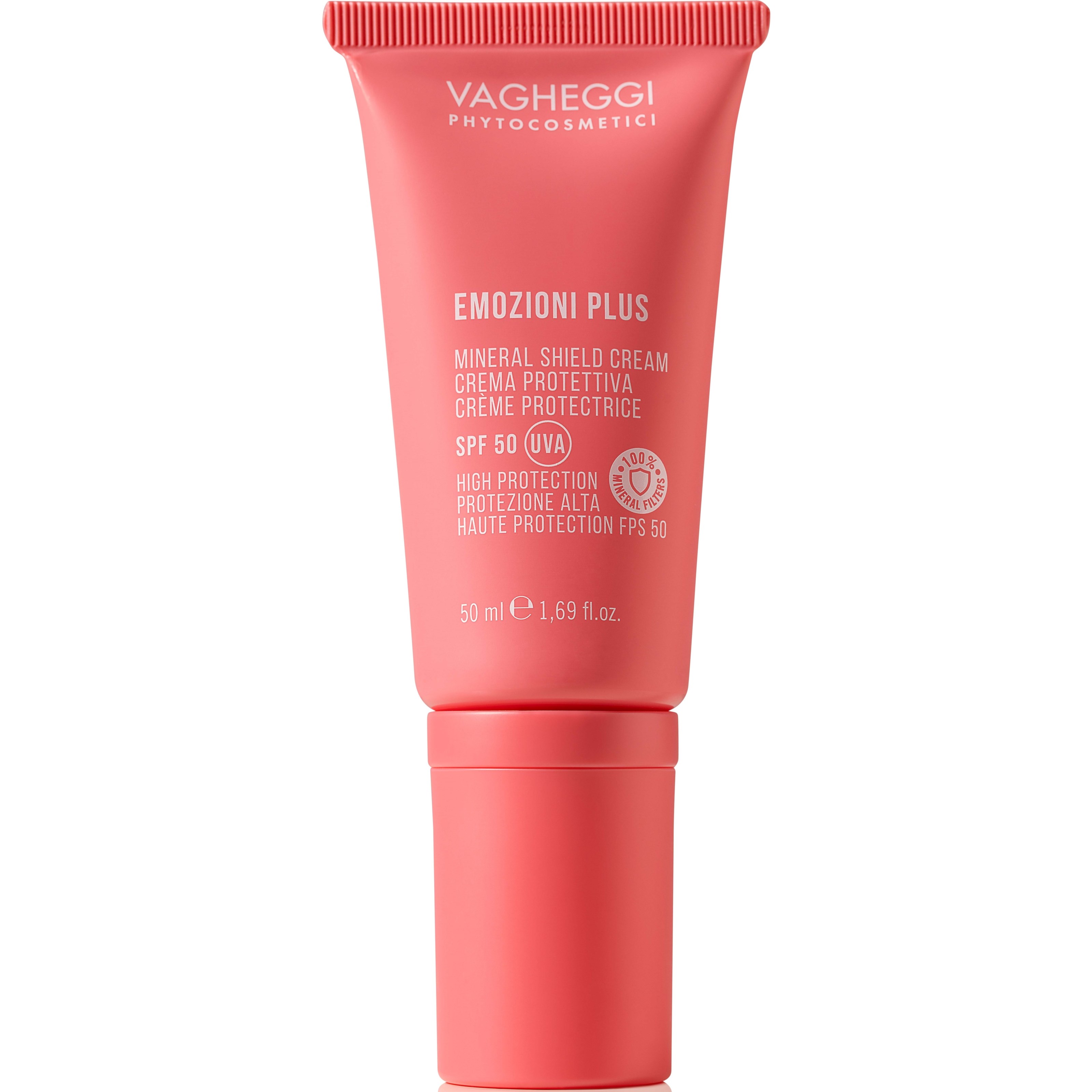 VAGHEGGI EMOZIONI PLUS Mineral Shield Cream SPF50 50 ml