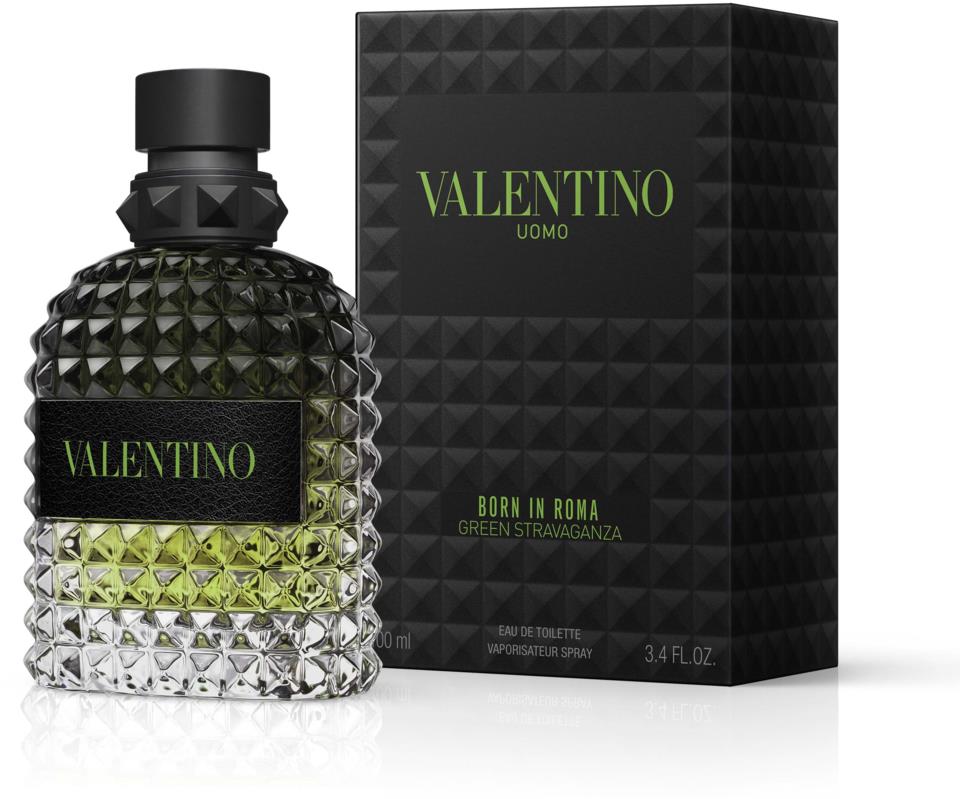 Valentino Born In Roma Uomo Green Stravaganza Eau De Toilette 100ml