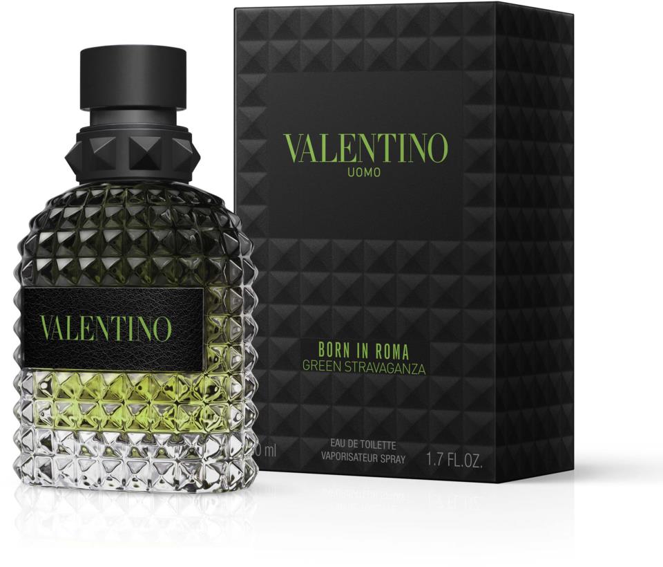 Valentino Born In Roma Uomo Green Stravaganza Eau De Toilette 50ml