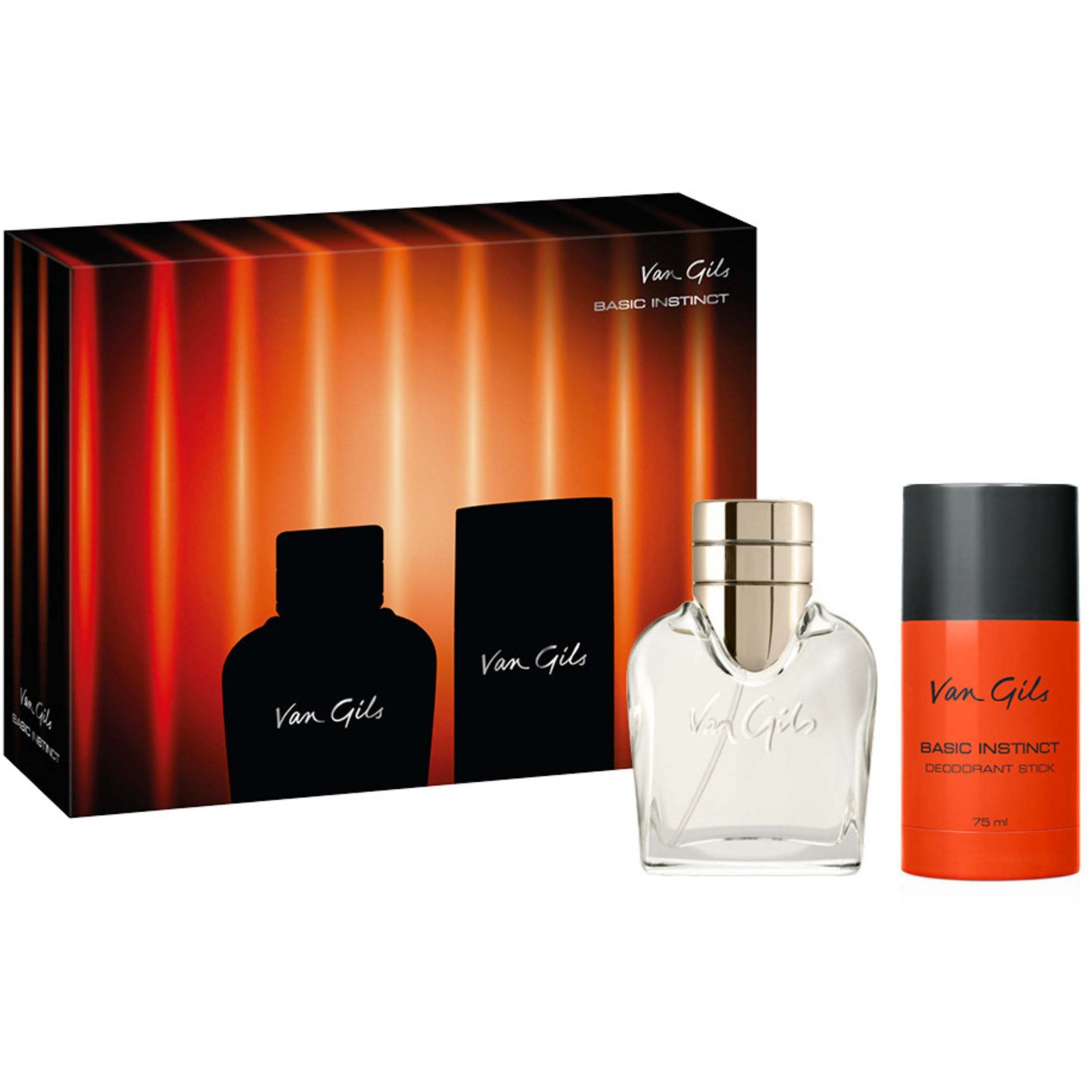Van Gils Basic instinct EDT 40 ml Deodorant Stick 75 ml