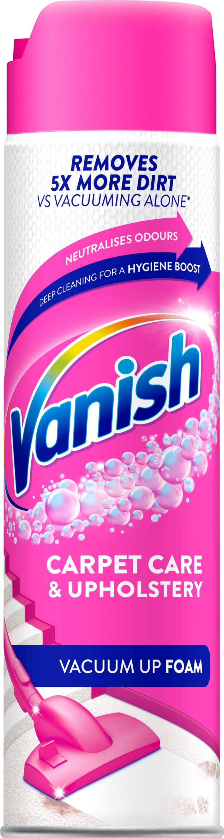 Vanish Carpet & Upholstery Cleaning Foam 600 ml