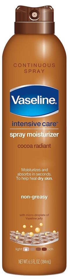 Vaseline Intensive Care Cocoa Radiant Spray Lotion