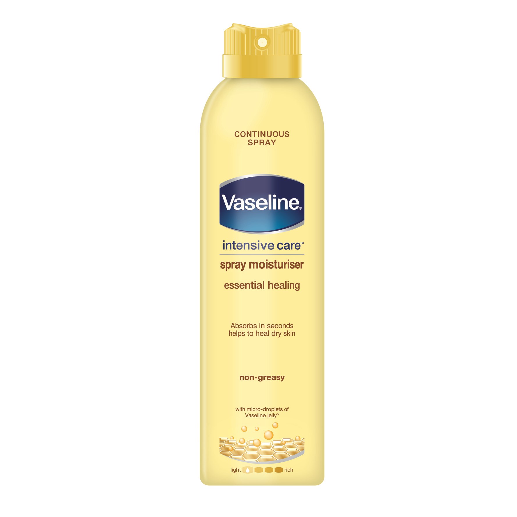 Vaseline Intensive Care Essential Healing Spray Lotion 190 ml