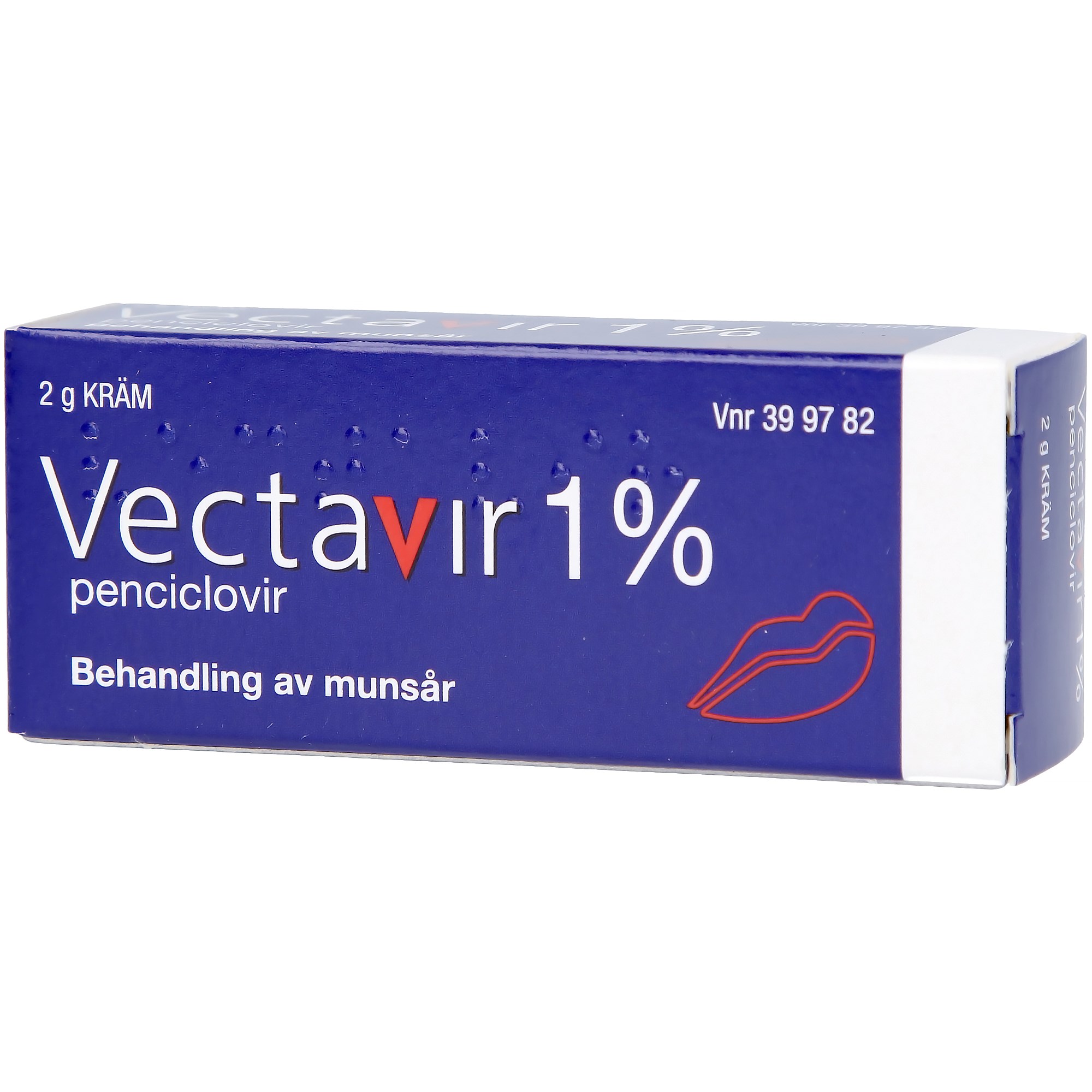 Vectavir Kräm 1% 2 g