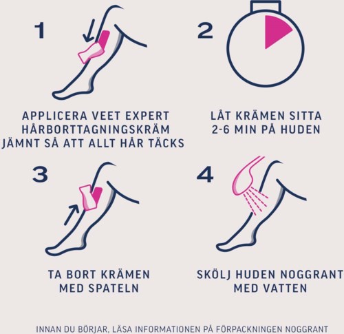 Крем для депиляции Veet Expert, для ног и тела, 200 мл — фото 5