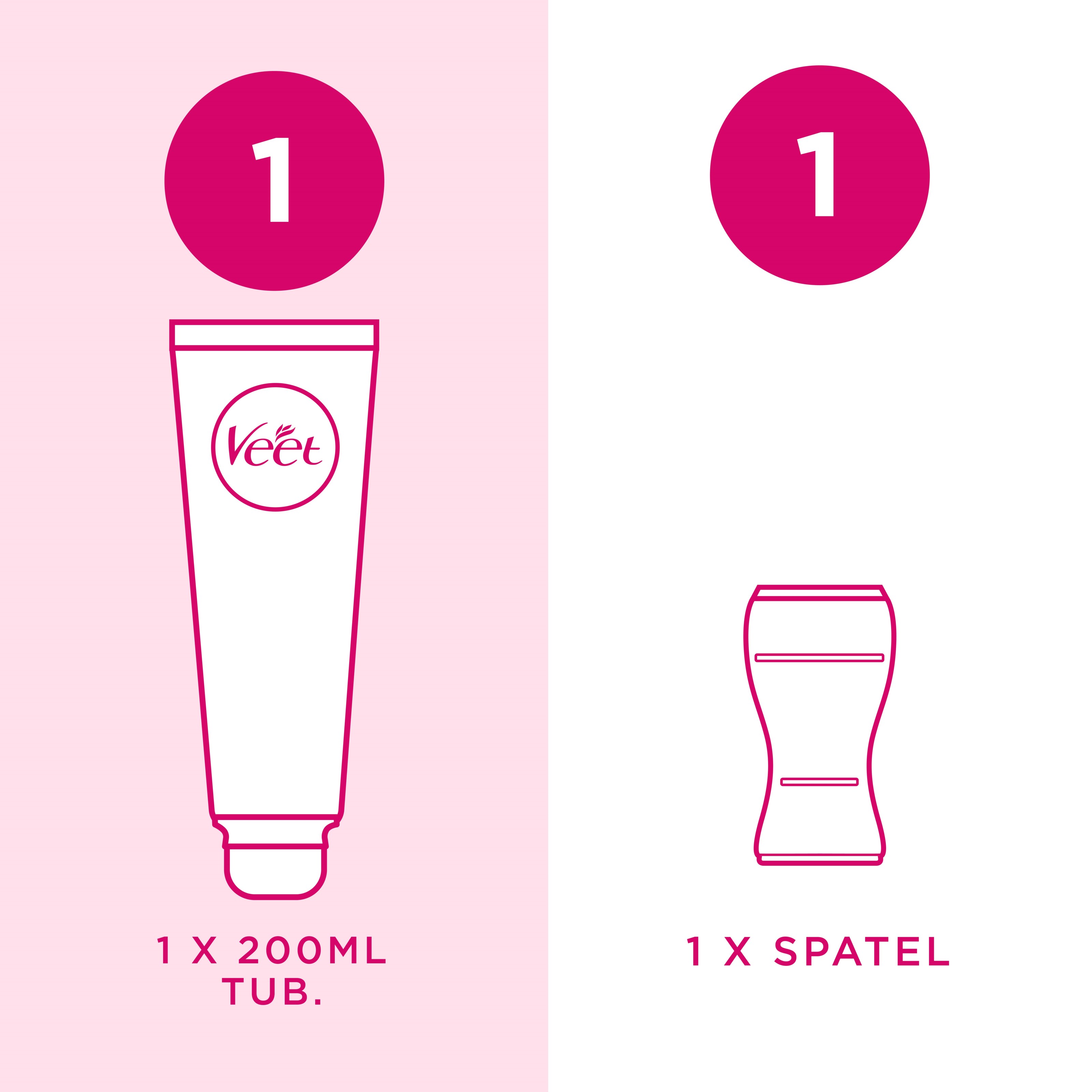 Veet Veet Hair Removal Cream - krem do depilacji dla skóry normalnej 2 (obrázok 3)