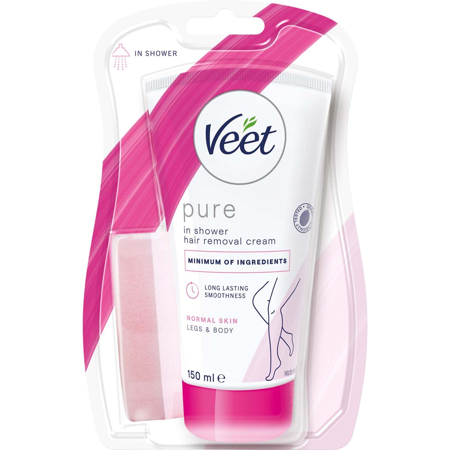 Läs mer om Veet In-Shower Hair Removal Cream Normal 150 ml