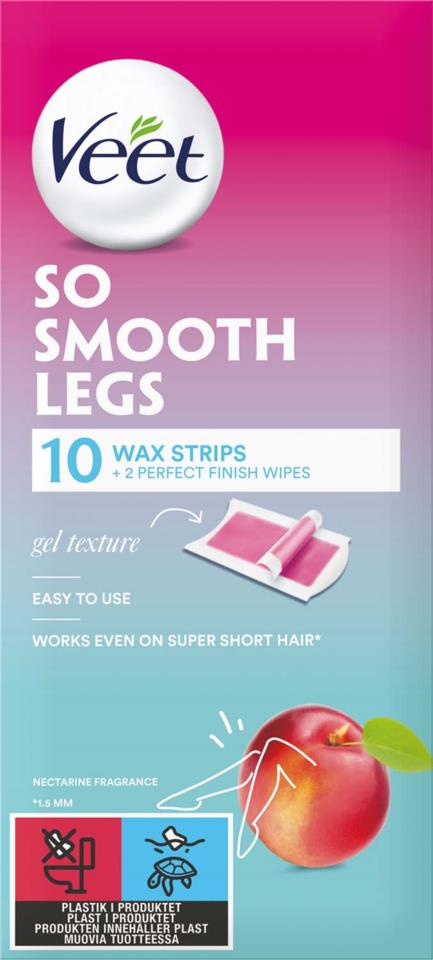Veet So Smooth Legs 10 Wax Strips