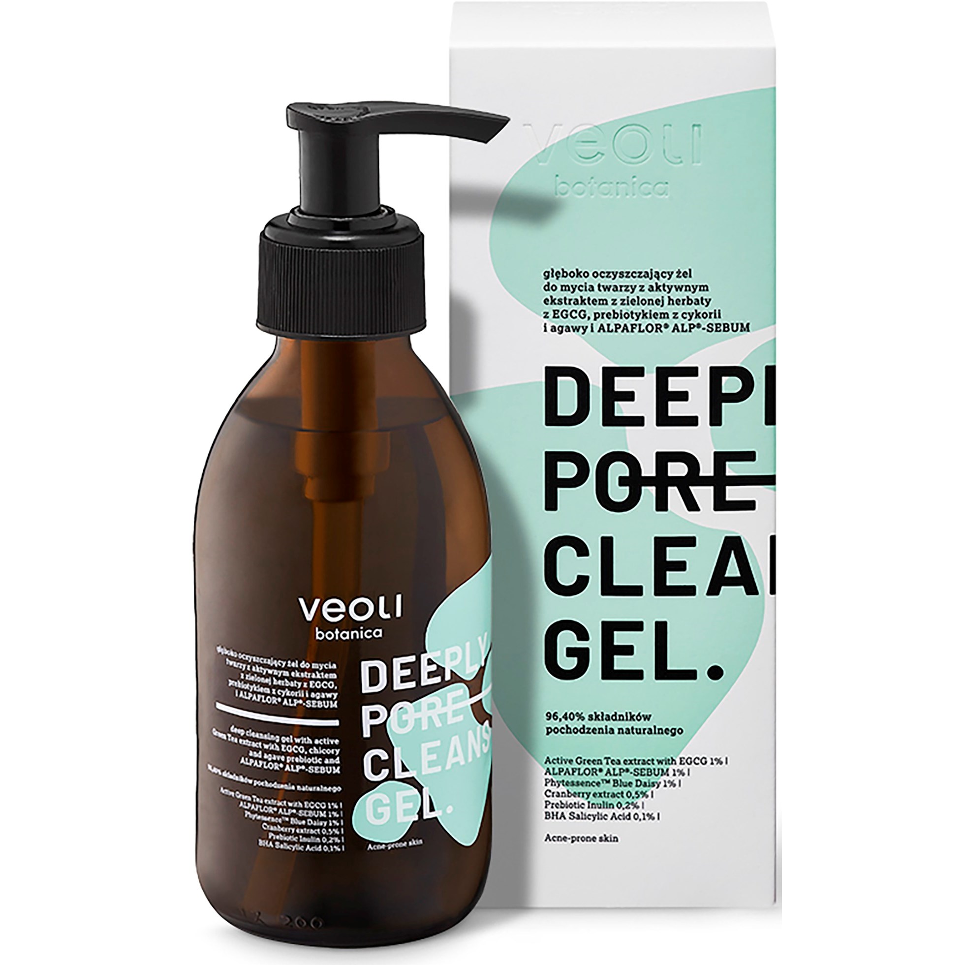 Läs mer om Veoli Botanica Acne Line Deeply Pore Cleansing Gel 200 ml