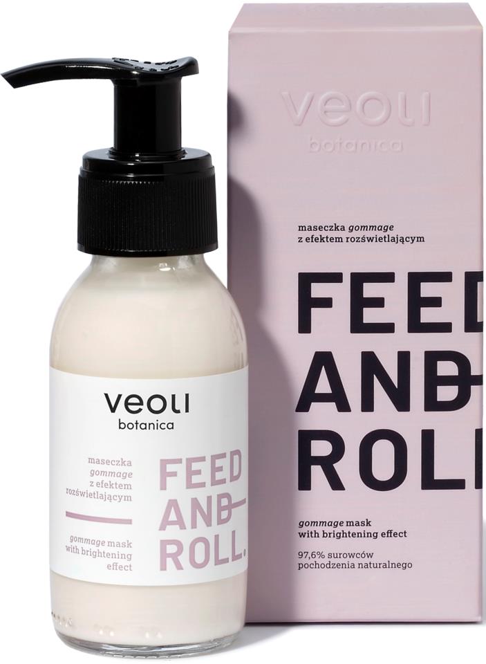 Veoli Botanica Feed And Roll Gommage Brughtening Mask