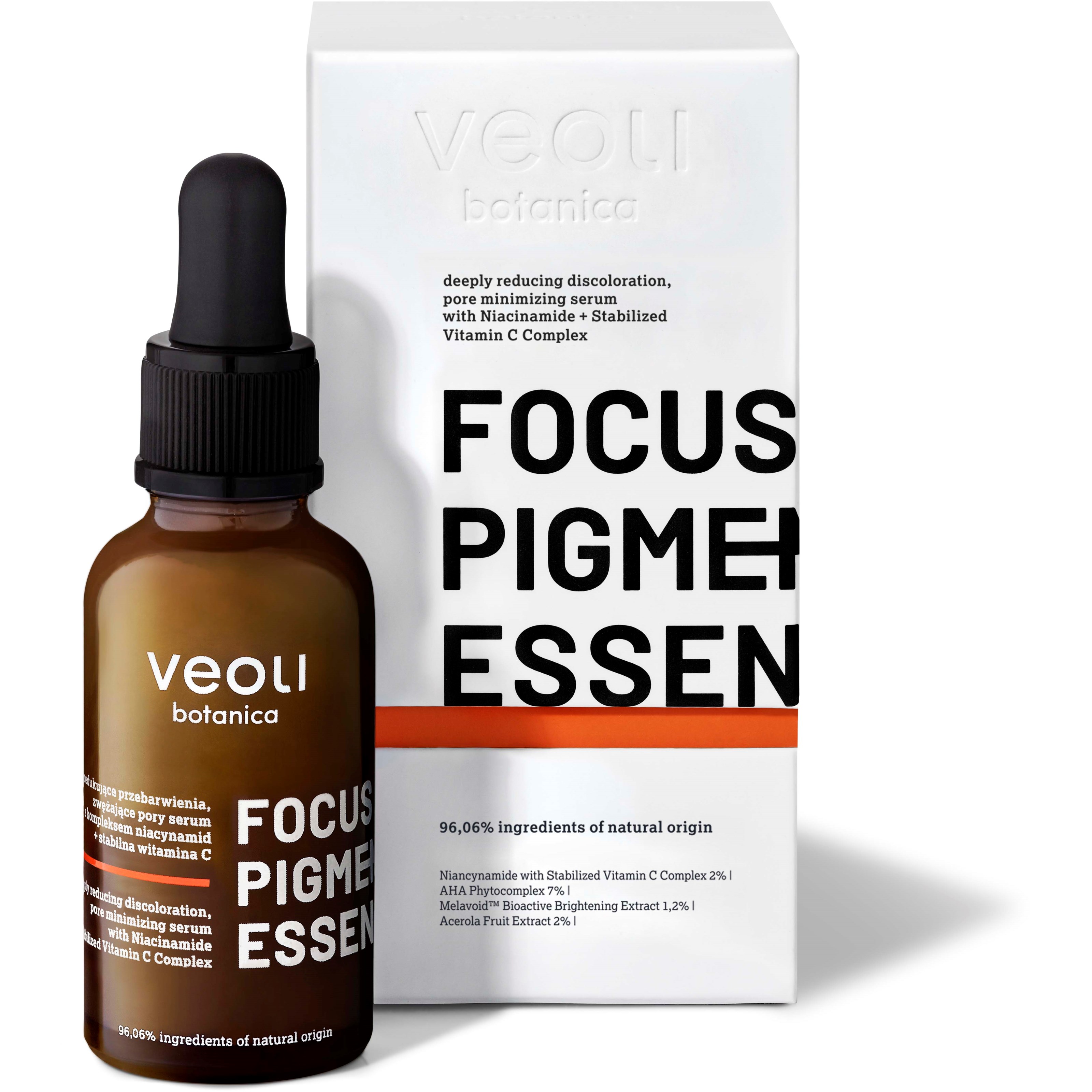 Läs mer om Veoli Botanica Proffesional Focus pigmentation essence 30 ml