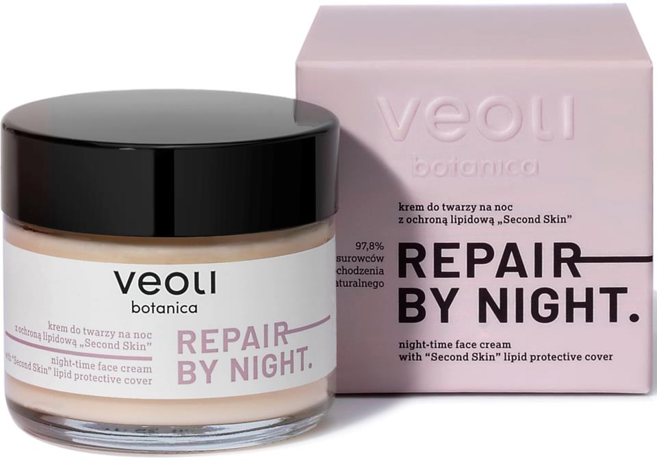 Veoli Botanica Repair By Night Night Lipid Protective Face Cream 50 ml
