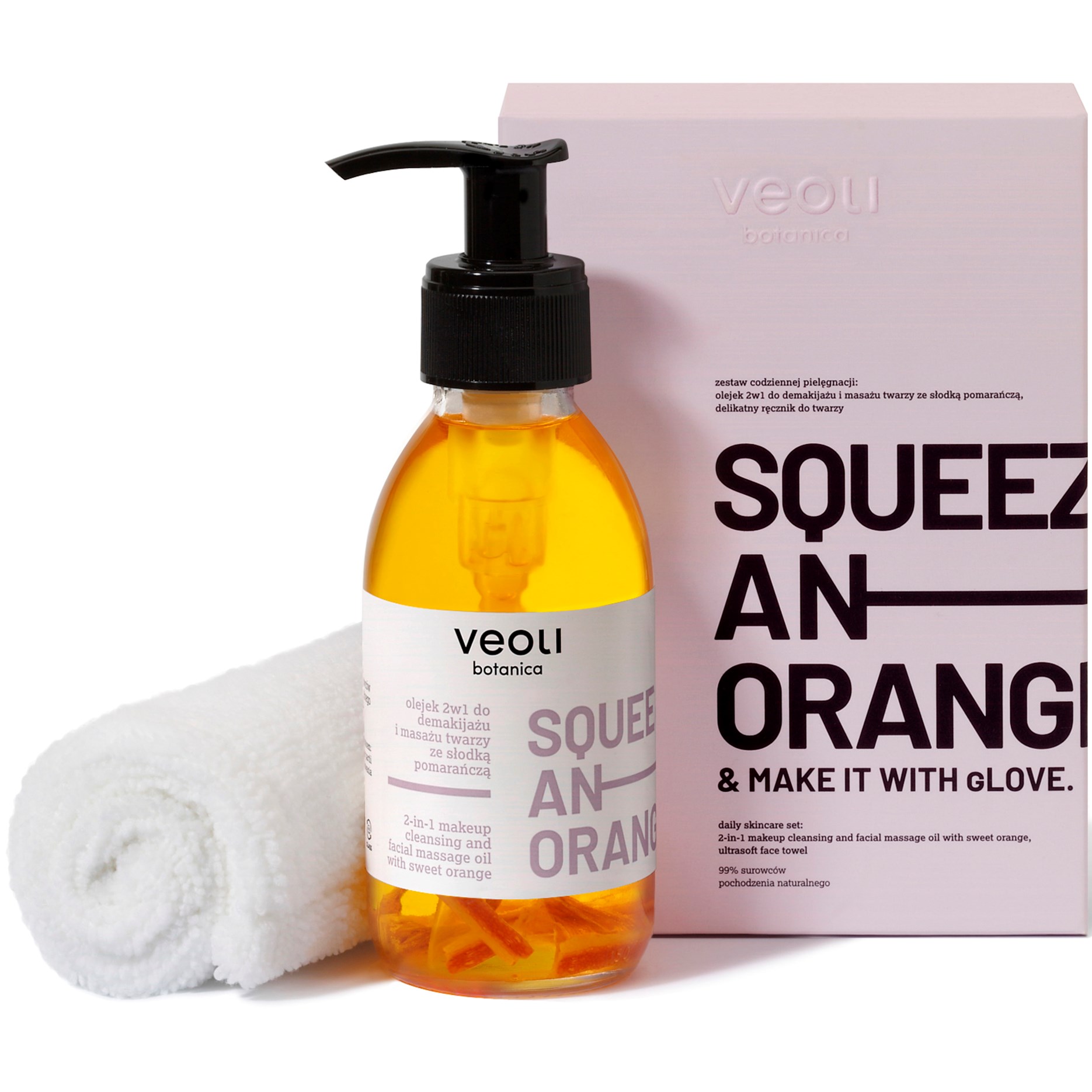 Läs mer om Veoli Botanica Squeeze An Orange 2in1 Cleansing And Massage Oil