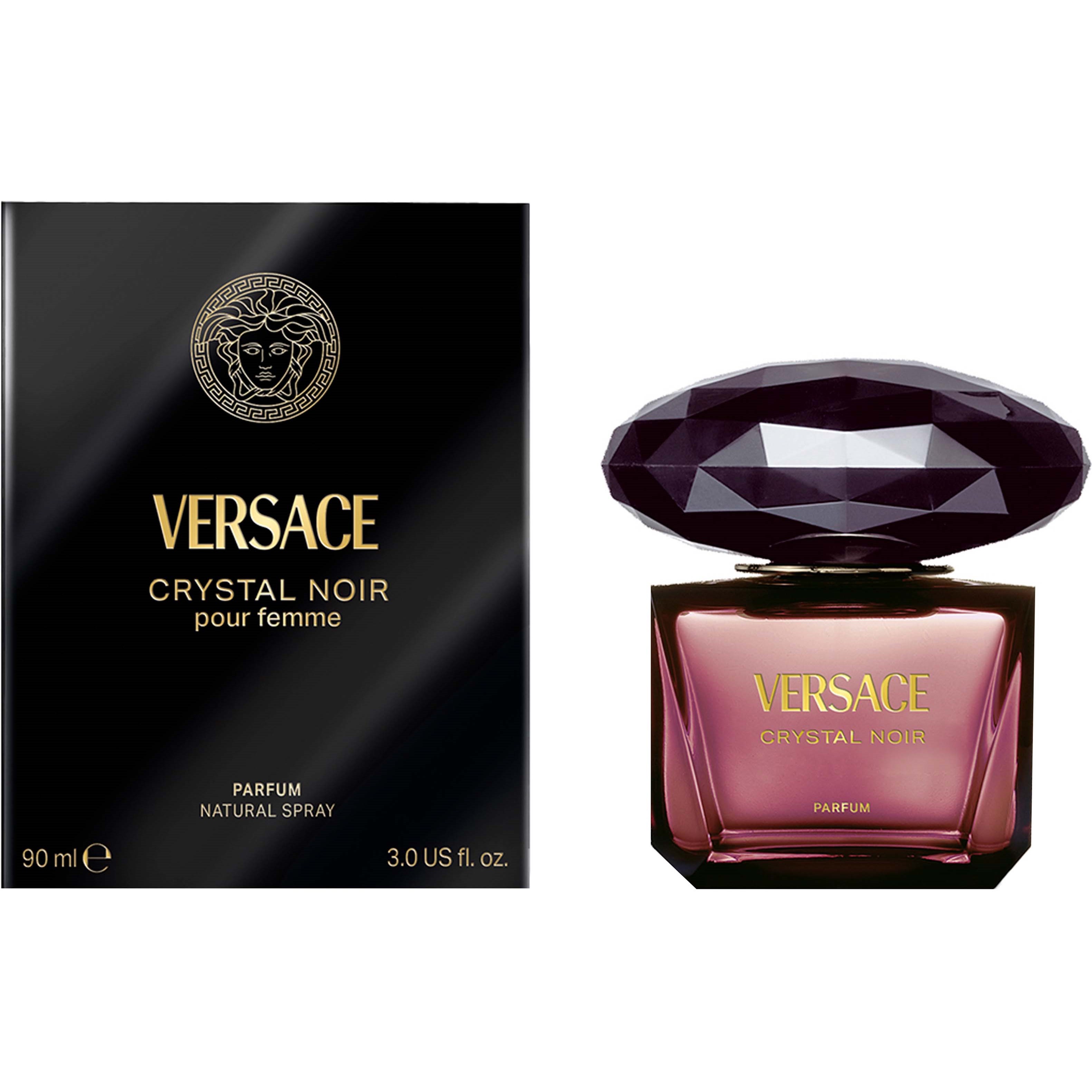 Alternativ bild 1 för Versace Crystal Noir Parfum 90 ml