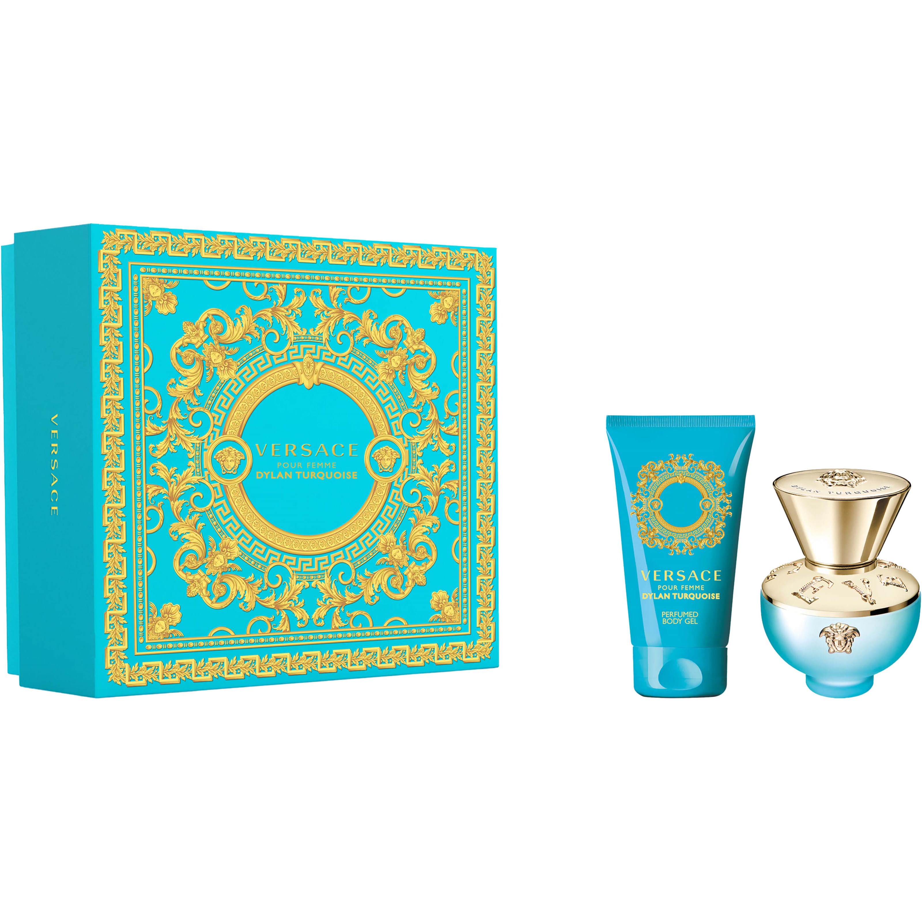 Läs mer om Versace Dylan Turquoise Gift Set