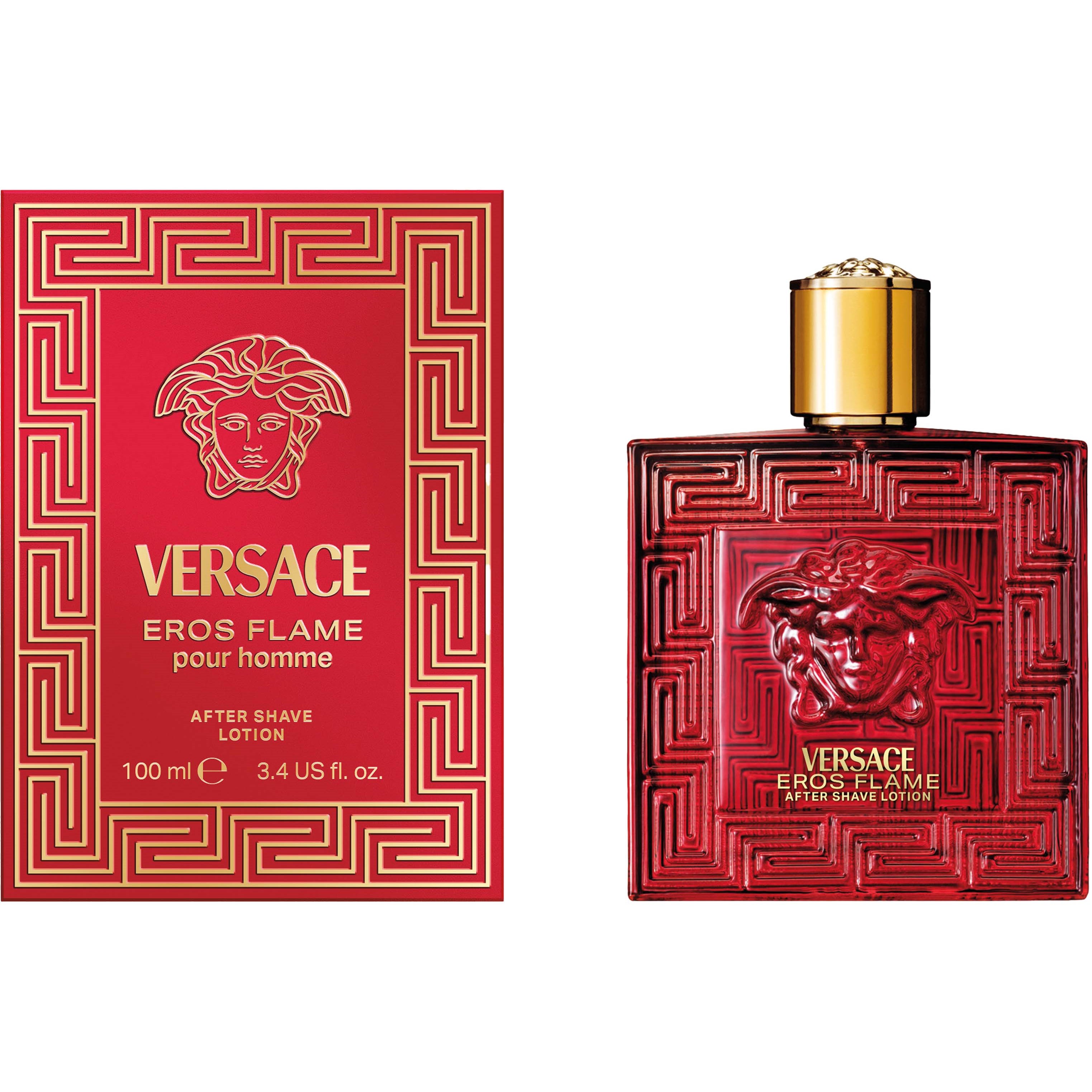 Alternativ bild 1 för Versace Eros Flame - After Shave Lotion - 100 ml (man)