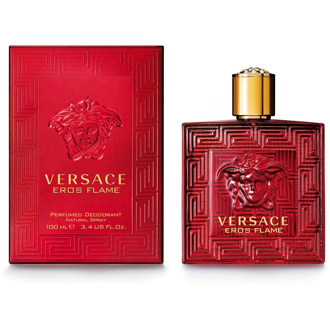 Alternativ bild 1 för Versace Eros Flame Pour Homme Deo Spray 100 ml